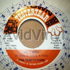 Temptations - All I Need / You're My Everything