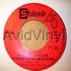 Bunny Sigler Let+The+Good+Times+Roll+/+There's+No+Love+Left 45RPM