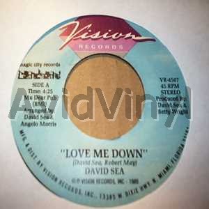 DAVID SEA - Love Me Down / Instrumental