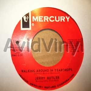 JERRY BUTLER - Walking Around In Teardrops / Don't Let Love Hang You Up LP