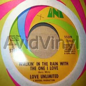 Love Unlimited Walkin'+In+The+Rain+With+The+One+I+Love+/+I+Should+Have+Known 45RPM