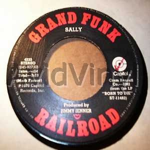 Grand Funk Railroad Sally+/+Love+Is+Dyin' 45RPM