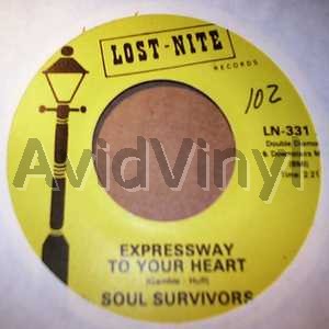 SOUL SURVIVORS - Expressway To Your Heart /hey Gyp