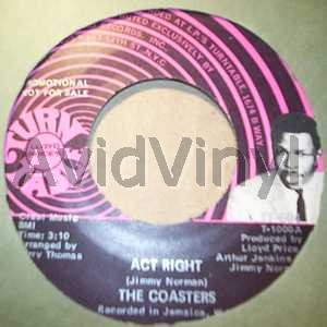 Coasters Act Right / The World Is Changing 45RPM