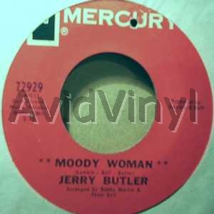 JERRY BUTLER - Moody Woman / Go Away Find Yourself EP