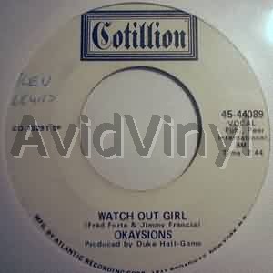 Okaysions - Watch Out Girl / Blank