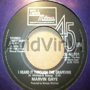MARVIN GAYE - I Heard It Through The Grapevine / Can I Get A Witness