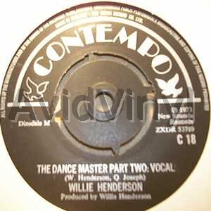 WILLIE HENDERSON - Dance Master Part One / Part Two