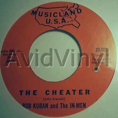Bob Kuban And The In-Men The+Cheater+/+Try+Me+Baby 45RPM