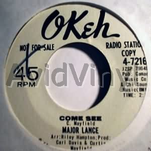 Major Lance Come+See+/+You+Belong+To+Me+My+Love 45RPM