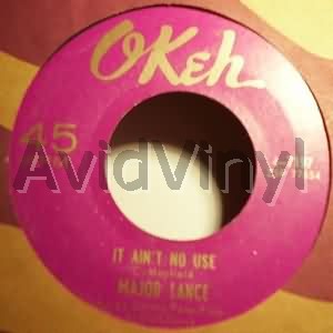 Major Lance It+Aint+No+Use+/+Girls 45RPM