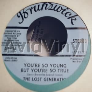 LOST GENERATION - You're So Young But Youre So True / The Sly Slick And The Wicked CD