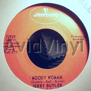 JERRY BUTLER - Moody Woman / Go Away Find Yourself Single