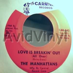 MANHATTANS - Love Is Breakin Out / I Don't Wanna Go