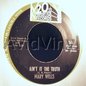 Mary Wells Ain't+It+The+Truth+/+Stop+Takin+Me+For+Granted 45RPM