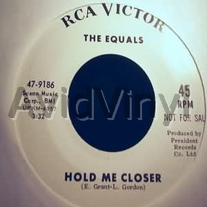 Equals Hold+Me+Closer+/+Baby+Come+Back 45RPM
