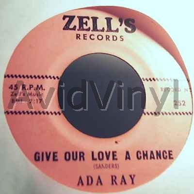 Ada Ray Give+Our+Love+A+Chance+/+I+No+Longer+Believe+In+Miracles 45RPM