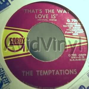 That's The Way Love Is / Psychedelic Shack - TEMPTATIONS