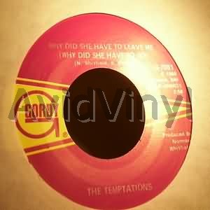 Why Did She Have To Leave Me / Cloud Nine - TEMPTATIONS