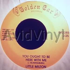 LITTLE MILTON - You Ought To Be Here With Me / Don't Leave Her Album