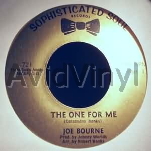 JOE BOURNE - The One For Me / The One For Me Pt2