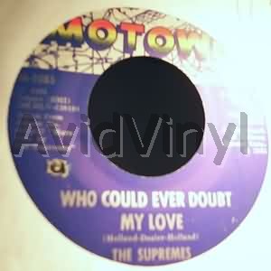 SUPREMES - Who Could Ever Doubt My Love / I Hear A Symphony