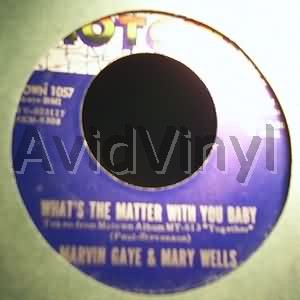MARVIN GAYE & MARY WELLS - What's The Matter With You Baby / Once Upon A Time Album