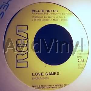 WILLIE HUTCH - Love Games / Trampin