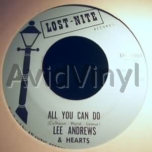 LEE ANDREWS & THE HEARTS - All You Can Do / Cold Gray Dawn