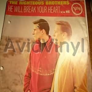 Righteous Brothers He+Will+Break+Your+Heart+/+He 45RPM