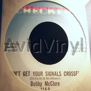 BOBBY MCCLURE - Don't Get Your Signals Crossed / Baby You Don't Love Me Album