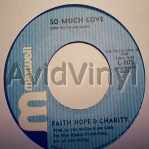 Faith Hope And Charity So+Much+Love+/+Let's+Try+It+Over 45RPM