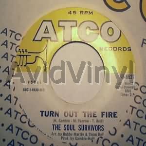 SOUL SURVIVORS - Turn Out The Fire / Go Out Walking