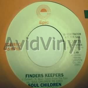 Soul Children - Finders Keepers / Same