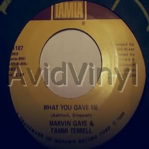 MARVIN GAYE & TAMMI TERRELL - What You Gave Me / How You Gonna Keep It Record