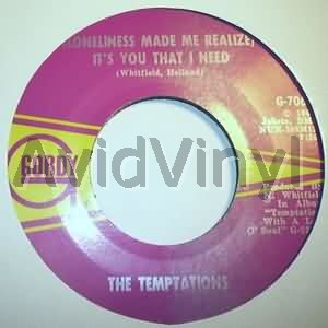 It's You That I Need / Don't Send Me Away - TEMPTATIONS