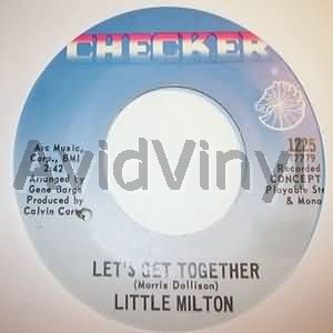 LITTLE MILTON - Let's Get Together / I'll Always Love You Record