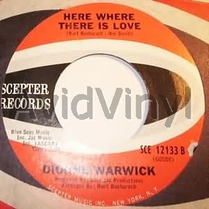 DIONNE WARWICK - Here Where There Is Love / Message To Michael