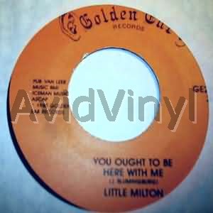 LITTLE MILTON - You Ought To Be Here With Me / Don't Leave Her EP