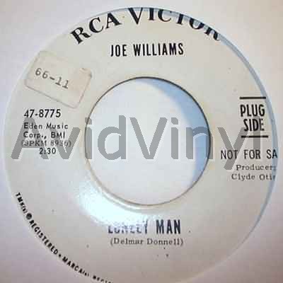 Williams,Joe Lonely Man / I'Ll Belong To You 45RPM
