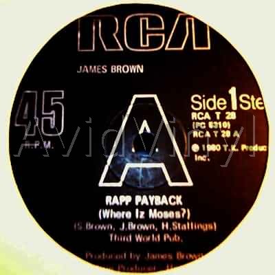 JAMES BROWN - Rapp Payback Record