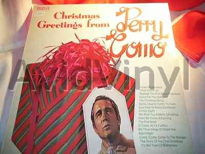 PERRY COMO - Christmas Greetings From Perry Como