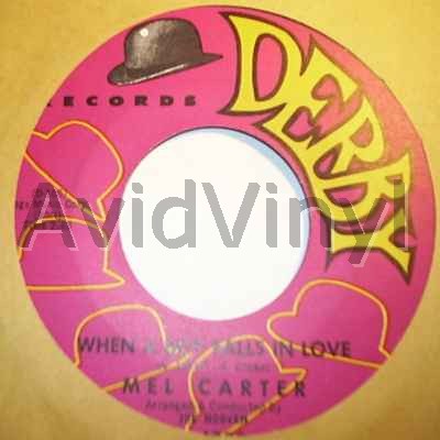 Mel Carter - When A Boy Falls In Love / So Wonderful Record