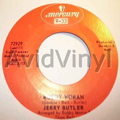 Moody Woman / Go Away Find Yourself - JERRY BUTLER