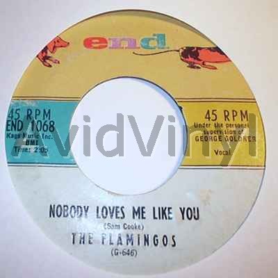 FLAMINGOS - Nobody Loves Me Like You / You Me And The Sea