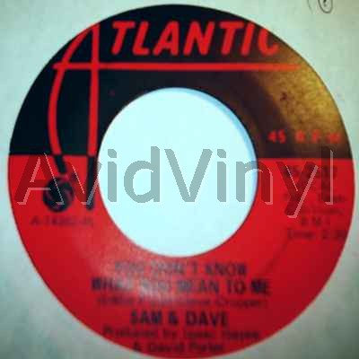 SAM & DAVE - You Don't Know What You Mean To Me / This Is Your World Album