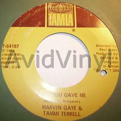 What You Gave Me / How You Gonna Keep It - MARVIN GAYE & TAMMI TERRELL