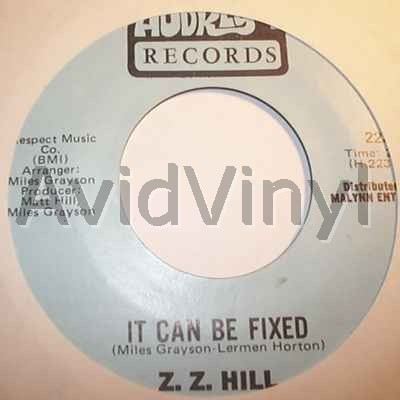 Z Z Hill It+Can+Be+Fixed+/+You+Better+Take+Time 45RPM
