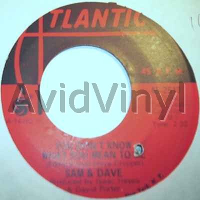 SAM & DAVE - You Don't Know What You Mean To Me / This Is Your World EP