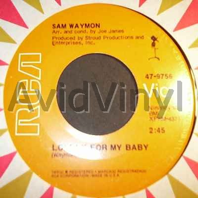 Sam Waymon - Lonely For My Baby / Hey Love